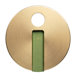 Project iScope gold microscope target icon.