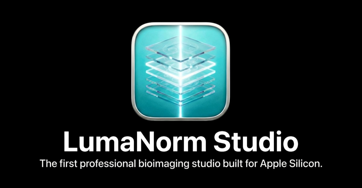 LumaNorm Studio title slide.