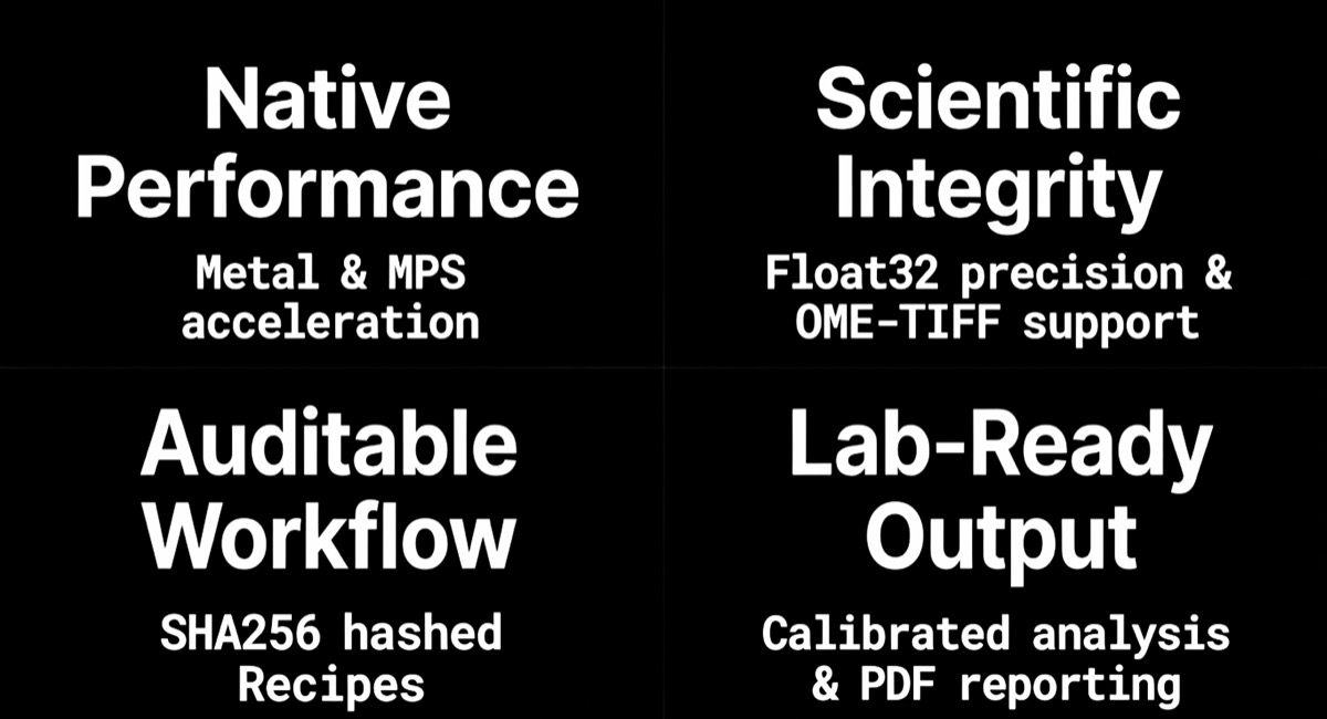 Summary of performance and integrity features.