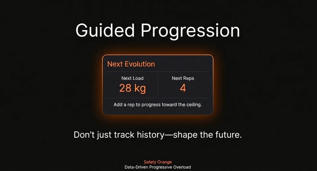 Guided Progression card with Next Evolution values.